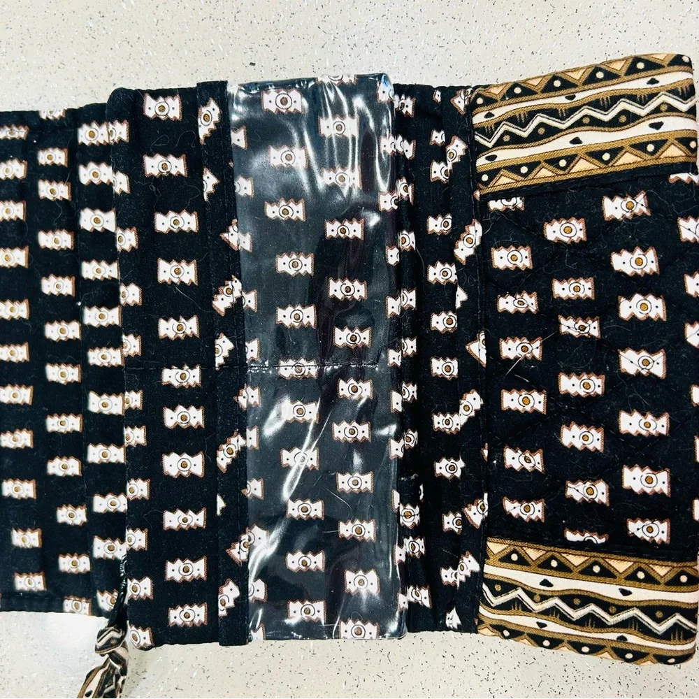 VINTAGE~Vera Bradley Tri-Fold Wallet in the retired "Zebra"‎ Print~Clean - Picture 13 of 16
